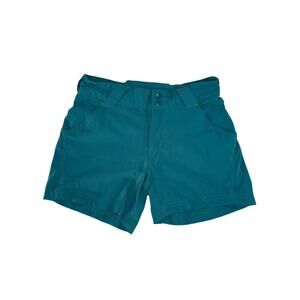 Columbia PFG Omni-Shade Shorts‎ Women’s Size 2 Teal Green Fishing Hiking Gear